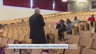 Caddo Parish Schools hosted a meeting to get public input on selecting a new superintendent [upl. by Sairu]