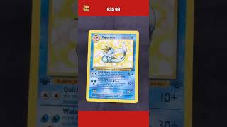 Pokemon Cards 1st Edition Jungle Rare Vaporeon 2864 [upl. by Thurlough]