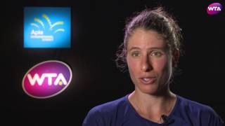 My Performance  Johanna Konta Defeats Genie Bouchard  2017 Apia International Sydney Semifinals [upl. by Gaby]