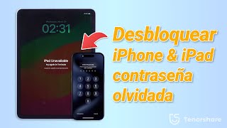 ❌olvidé el codigo de mi iphone❌ Desbloquear iPhoneampiPad Disponible [upl. by Alphard]