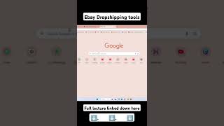 Ebay Dropshipping product hunting toolsebay ebaydropshipping dropshipping [upl. by Kile]