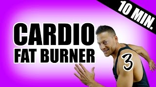 10 MINUTE CARDIO WORKOUT TO BURN FAT PART 3  Best Cardio Workout Routine To Lose Belly Fat Fast [upl. by Cappella]