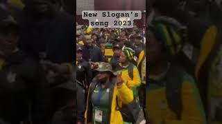 New Slogan song 2023 PoliticalSongs ANC anchighlights [upl. by Anitsej797]