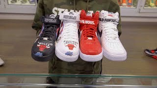 Supreme Air Force 1 Mid vs High [upl. by Elleiram]