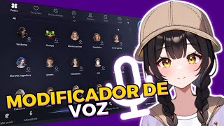 O MELHOR MODIFICADOR DE VOZ PARA USAR EM JOGOS E CALLS [upl. by Ahsiemac]