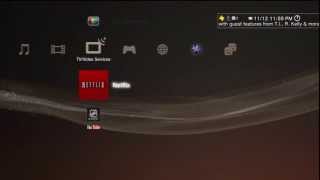 How to get American Netflix in Canada on PS3 As of Nov 13 [upl. by Bliss307]