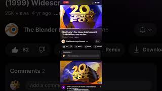 20th Century Fox Home Entertainment 1999 Remake [upl. by Herahab]