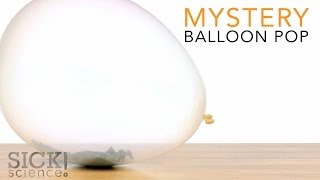 Mystery Balloon Pop  Sick Science 190 [upl. by Di]