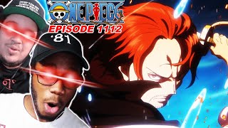 SHANKS OBLITERATES KID🔥 ONE PIECE EPISODE 1112 REACTION [upl. by Zabrine]