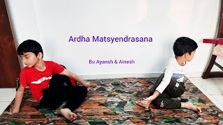 Ardha Matsyendrasana yoga [upl. by Alanson713]