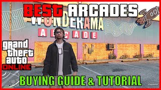 Best Arcade Locations  Buying Guide and Walkthrough  GTA 5 Online Tutorial gta gtaonline [upl. by Audie]