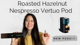 New Barista Creations Nespresso Pods  Lets Compare Roasted Hazelnut to Hazelino Muffin  Taste Test [upl. by Gudrun742]