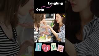 Orm Lingling feeds you LingOrmcouple LingOrmcute LingOrmsweet lingormmoment lingormdelulu邝玲玲 [upl. by Namharludba]