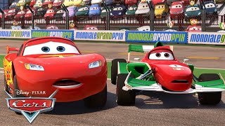 Lightning McQueen and Francesco Race in Italy  Pixar Cars [upl. by Elvin]