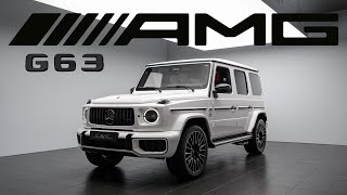 2025 Mercedes G63 AMG Facelift  In Polar White Details Interior Exterior [upl. by Anaytat]