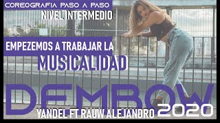 DEMBOW 2020 Yandel ft Rauw Alejandro Coreografía paso a paso [upl. by Acus986]