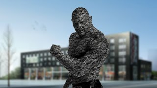 Photoshop Tutorial  How to Transform Someone into a STONE STATUE [upl. by Nylzzaj]