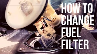 How to Change Fuel Filter  Toyota Wigo Ayla Agya Perodua Axia [upl. by Anneiv]