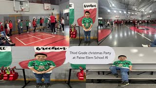 Third Grader christmas Program at paine Elementary school trussville 2022 [upl. by Annorah]