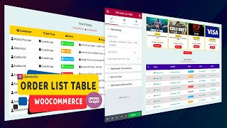 How to Show WooCommerce Order List Table on eCommerce Website  Elementor Order List Addon [upl. by Korenblat510]