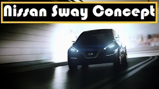 Nissan Sway Concept will unveil at the 2015 Geneva Motor Show [upl. by Dnomrej]