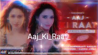 Aaj Ki Raat Dj Song  Dj Remix SongsStree 2 SongDj Sk trinding song 2024 [upl. by Anuahs]