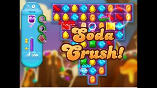 Candy Crush Soda Saga Level 1764 3 stars No boosters [upl. by Maggie]