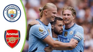 Manchester City vs Arsenal  Extended Highlights amp All Goals 2024 HD [upl. by Edrock331]