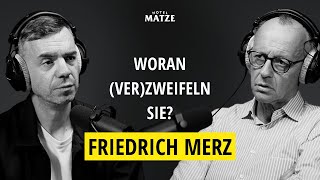 Friedrich Merz über sein Leben Angela Merkel Lobbyismus Selbstzweifel und die Bundesregierung [upl. by Karie]