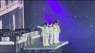 BTS PTD Las Vegas Day 1  Life Goes On side view [upl. by Elacsap159]