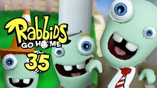 Rabbids Go Home  35  MooNing Miami 2 Player [upl. by Jablon206]