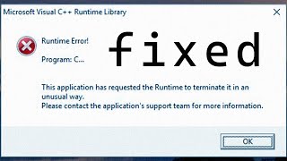 How to Fix Microsoft Visual C Runtime on Windows 1011 [upl. by Hy]