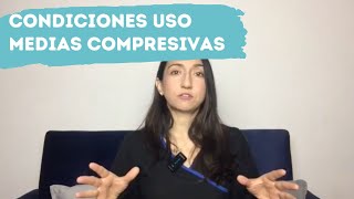 Condiciones de uso de media compresiva en disautonomía [upl. by Sugden]