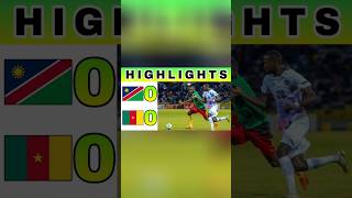 Namibia vs Cameroon  Namibia vs Kamerun  Africa Cup Of Nations Qualification [upl. by Younglove]