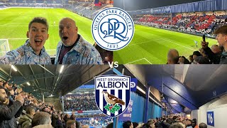 QPR VS WBA VLOG MATCH DRAMA AS RAMPANT RANGERS RALLY BACK [upl. by Renaldo]