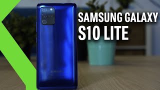 Samsung Galaxy S10 Lite review FLUIDEZ de gama ALTA con toques de SIMPLICIDAD [upl. by Knighton]