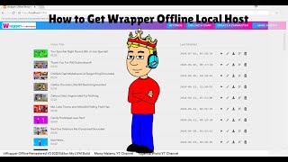 How to Get Wrapper Offline Local Host EASY [upl. by Eidac]