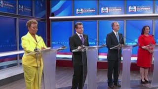 Leading candidates in California US Senate race face off in debate round two [upl. by Eleaffar923]