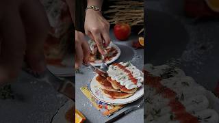 Polish Apple Pancakes with Plum Sauce food [upl. by Dillie]