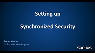 Setting up Synchronized Security [upl. by Henig215]