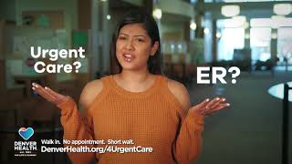 Denver Health Urgent Care vs ER [upl. by Aihn]