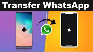 How to Transfer WhatsApp Data between 2 Phones iPhone amp Android [upl. by Aerb292]