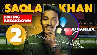 Introduction To 3D Camera Animation  Saqlain Khan Editing Breakdown  English  हिन्दी [upl. by Ayenat489]