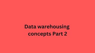 1st Nov 2023  Regular DataStage Training  Data warehousing concepts Part 2  91 937 936 5515 [upl. by Hsital]