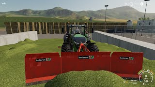 Farming Simulator 19 silo tutorial Silage Compacting FS 19 [upl. by Damicke]