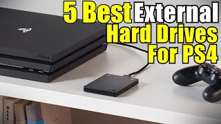 Best External Hard Drives for PS4 [upl. by Innig]