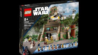 Yavin 4 Rebel Base Review  Lego StarWars  Set 75365 [upl. by Samuela324]