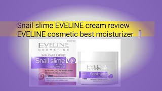 eveline snail slime cream reviewsnail slime cream review [upl. by Othe]