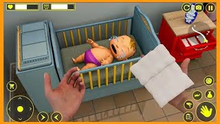 Mother Pregnant Family baby Simulator Game [upl. by Naoj]