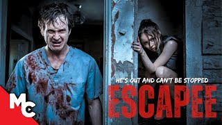 He Escaped A Mental Hospital To Find Her  New Hollywood Horror Thriller Movie  Escapee [upl. by Akinehc]